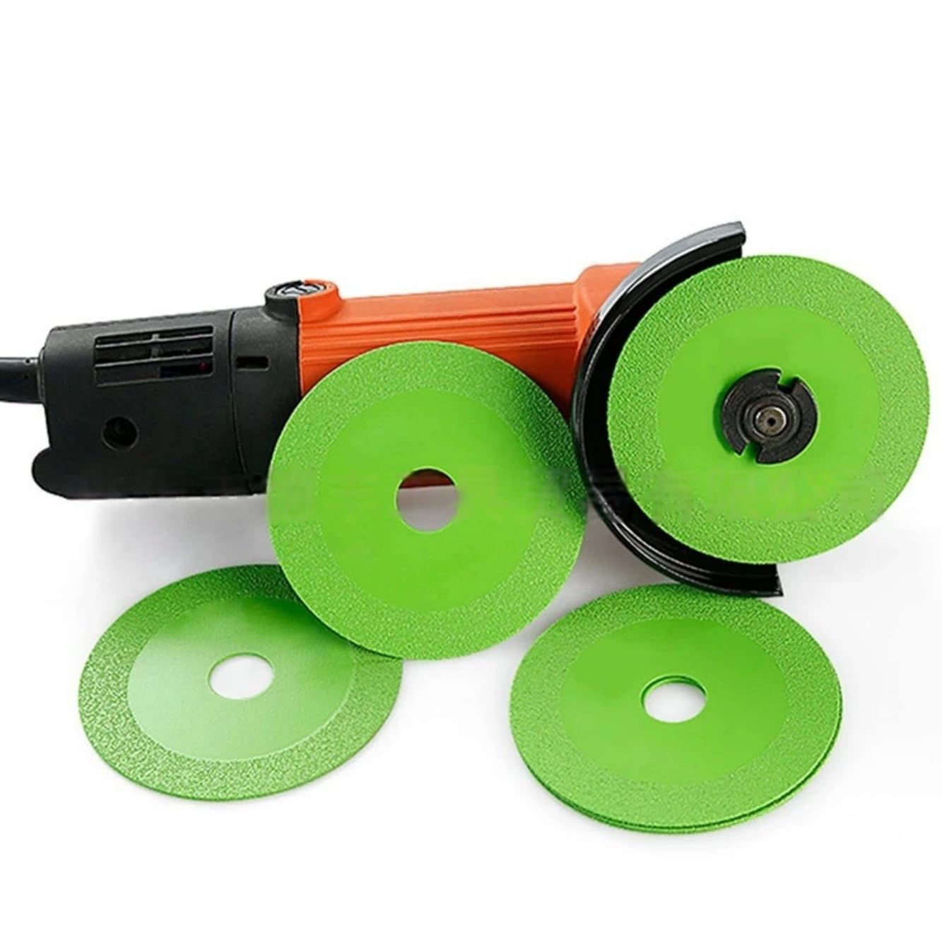 1mm Ultra-Thin Rock Slab Grinding Disc & Glass Cutting Plate for Angle Grinder - 2pcs Set - Perfect for Stone, Tile, and Glass Cutting Projects