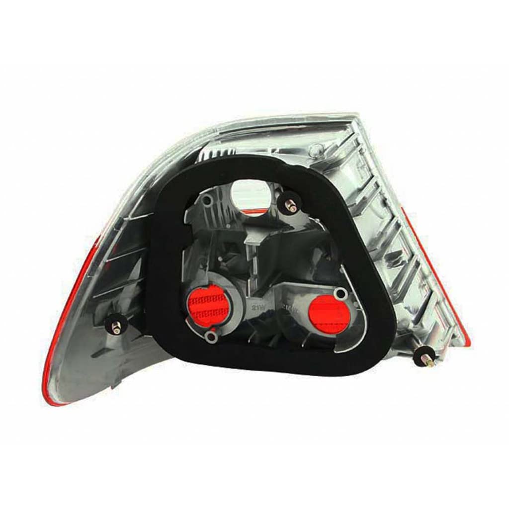 ANZO 2001 BMW 330Ci/325Ci Red & Smoke Tail Lights - Outer Pair (221202) | High-Performance LED Replacement for Enhanced Visibility & Style | Perfect for Night Driving & Car Customization