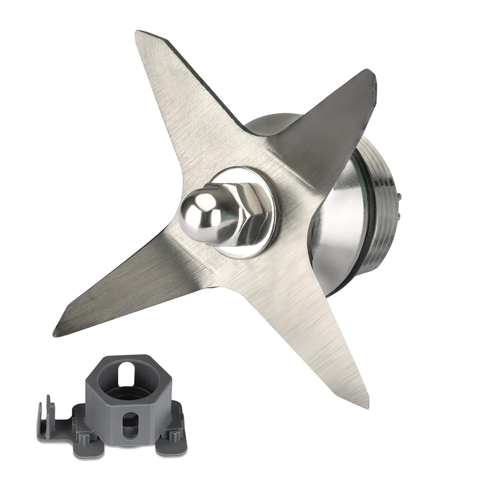 Vitamix 5200 6300 Wet Blade Replacement with Tamper Holder & Disassembler - Perfect for Smoothies, Soups & Nut Butters