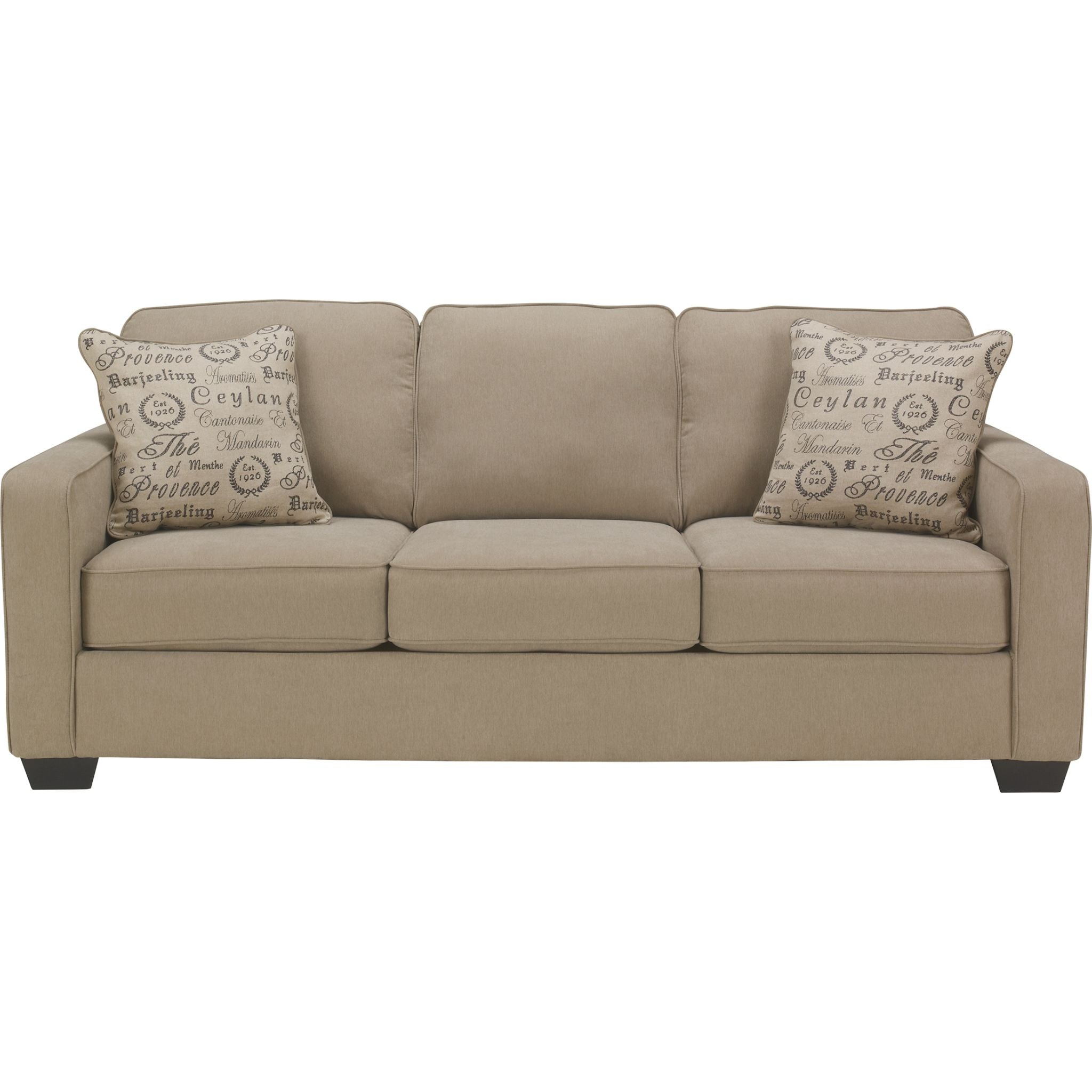 Alenya Sofa - Modern 3-Seater Fabric Couch for Living Room, Comfortable and Stylish Home Furniture - Perfect for Family Gatherings, Movie Nights, and Relaxing