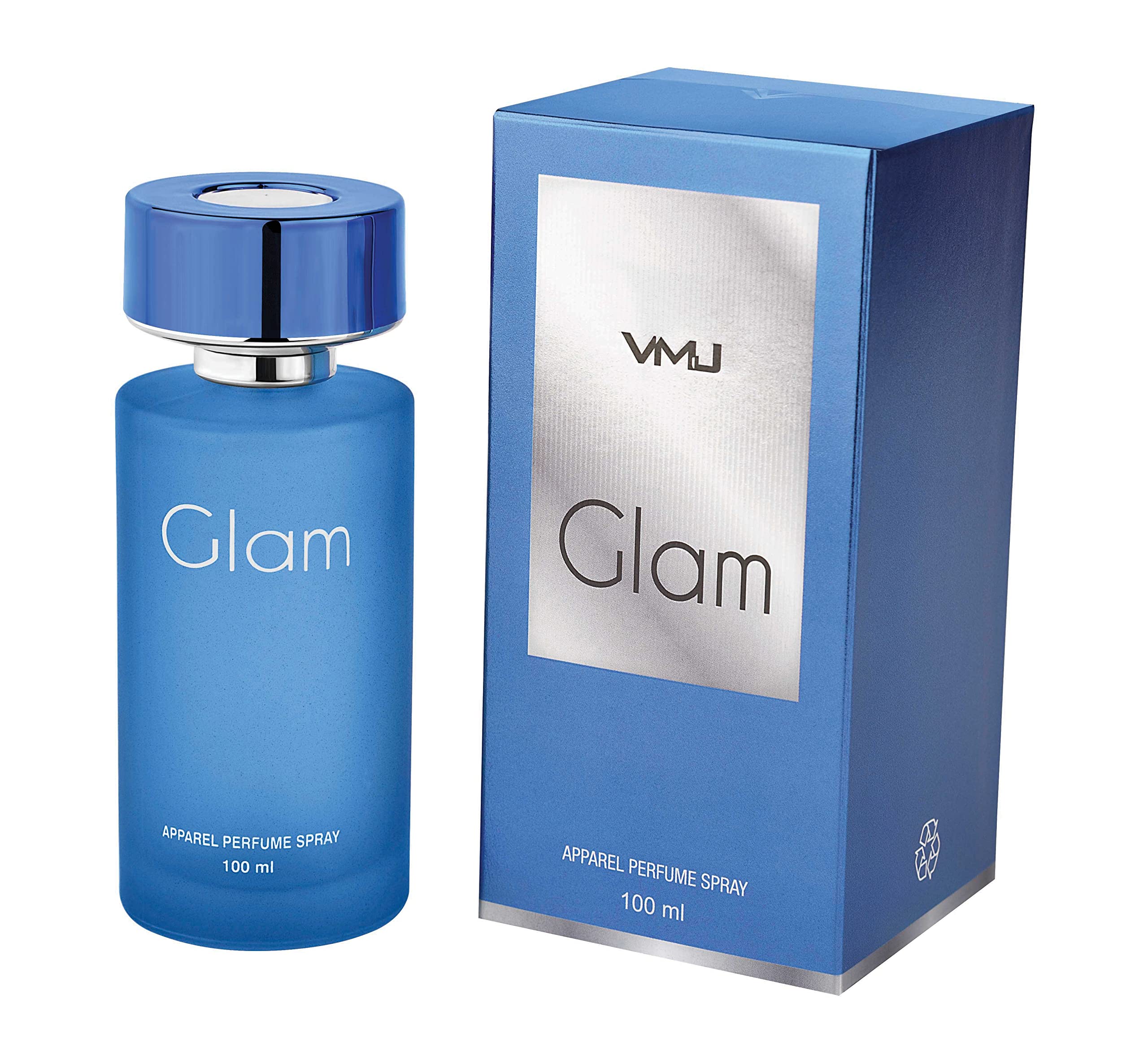 VMJ Glam 100ml Blue Perfume for Women | Long-Lasting Floral Fragrance | Eau de Parfum Spray | Perfect for Daily Wear, Office & Special Occasions