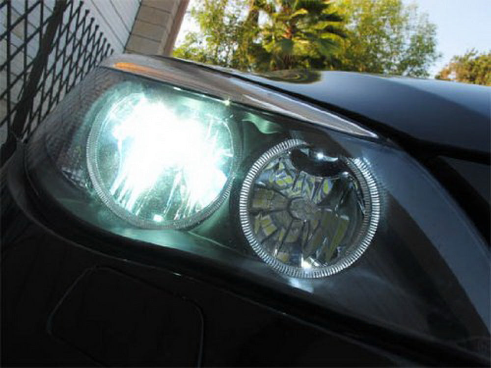 Error-Free 8 SMD LED Angel Eyes Ring Marker Bulbs for BMW E60 Pre-LCI - Bright White Halo Lights for Enhanced Night Visibility & Style Upgrade