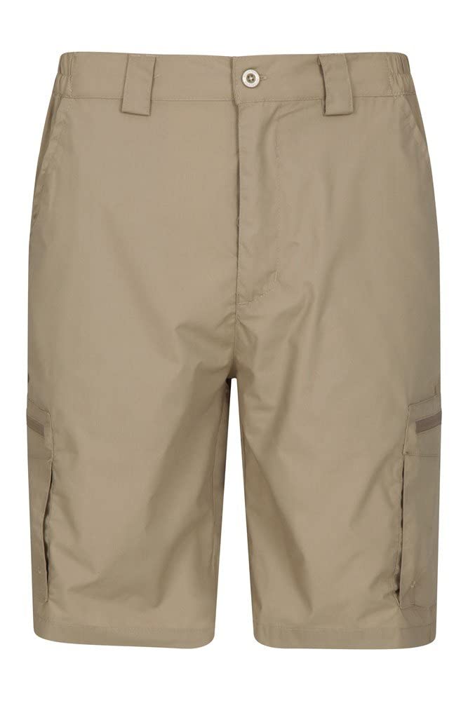 Mountain Warehouse Men's Trek Cargo Shorts - Durable Quick-Dry Hiking Shorts with Multiple Pockets | Perfect for Outdoor Adventures, Camping & Travel
