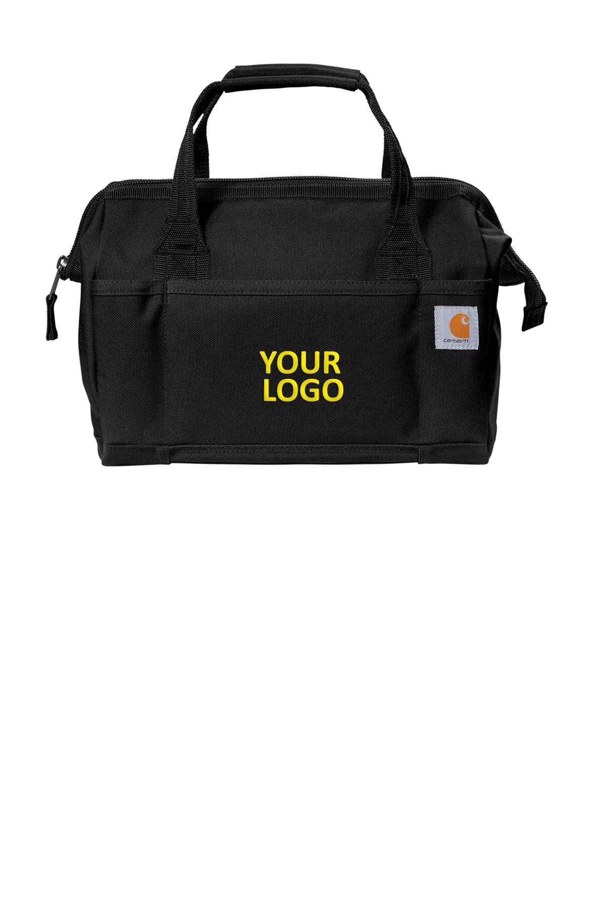 Carhartt Foundry Series 14 Customized Tool Bags - Heavy Duty Work Bag with Multiple Pockets for Tools & Equipment - Perfect for Construction, Electricians & DIY Projects (Black)