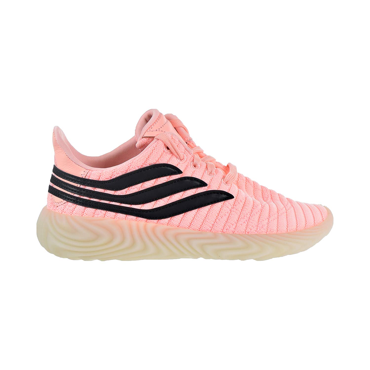 adidas Sobakov Big Kids' Sneakers - Clear Orange/Core Black (BB7619) | Comfortable Athletic Shoes for Boys & Girls | Perfect for Running, School & Casual Wear