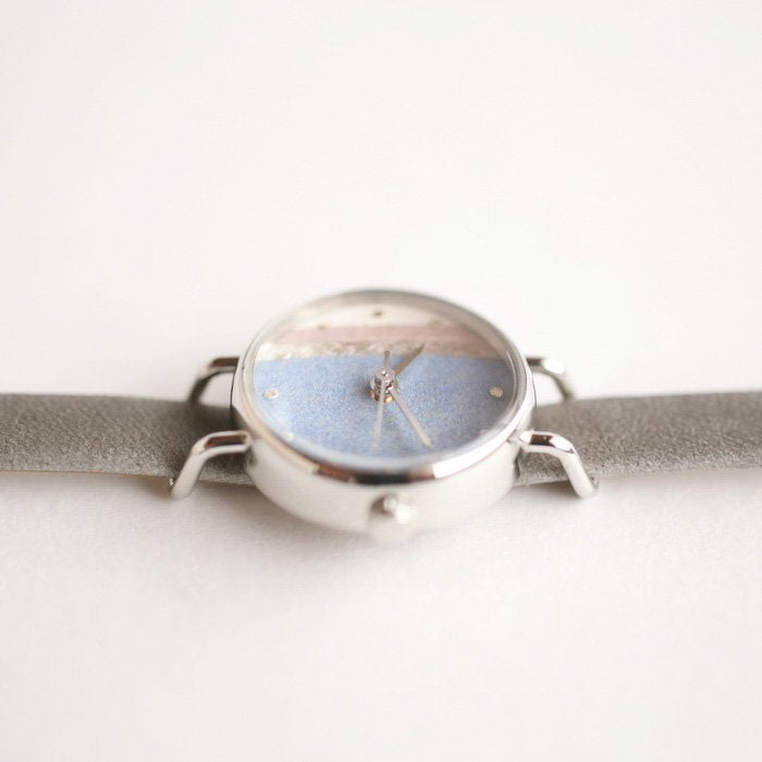 Elegant Women's Wristwatch - Dayflower Blue Japanese Handmade Watch for Women | Perfect for Office, Date Night & Special Occasions