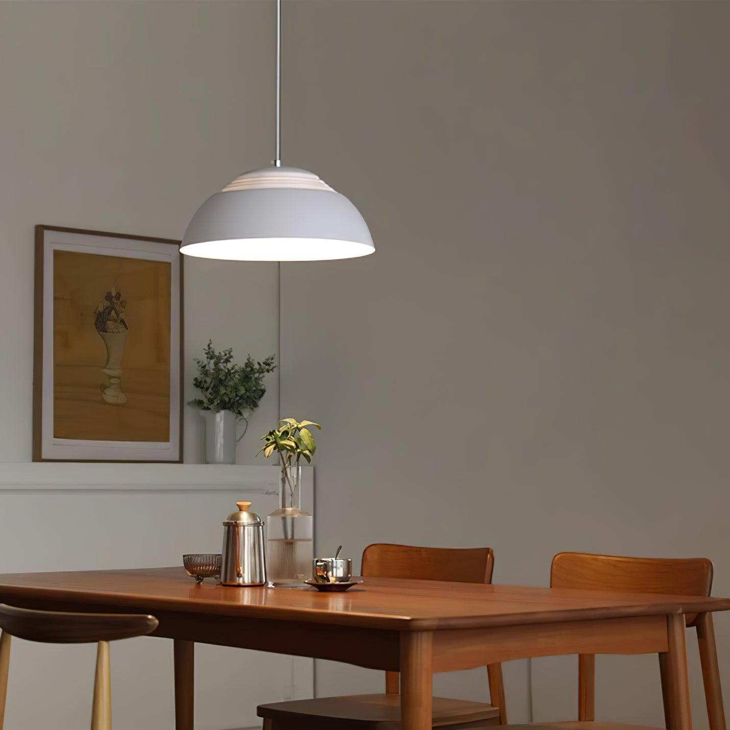 Modern Pendant Lamp with Fabric Shade - Stylish Ceiling Light for Living Room, Bedroom, or Dining Room Decor