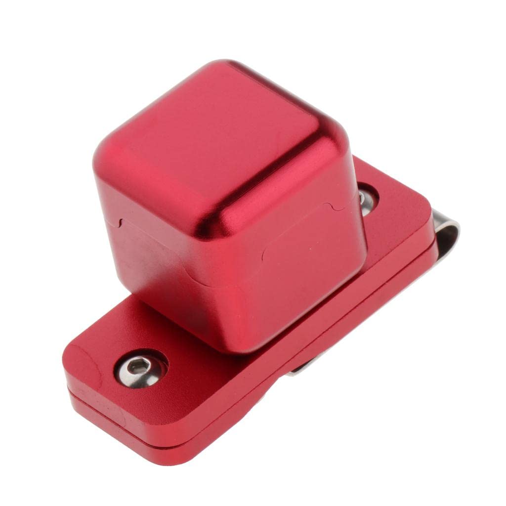 Premium Magnetic Pool Cue Chalk Holder - Portable Billiards & Snooker Chalk Clip Tool for Easy Access During Games | Perfect for Pool Halls, Home Game Rooms & Professional Tournaments