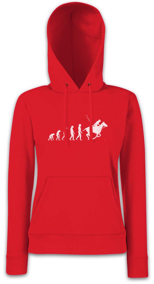 Women's Polo Evolution Hoodie - Soft Fleece Pullover Sweatshirt with Hood for Casual Wear, Gym, and Outdoor Activities