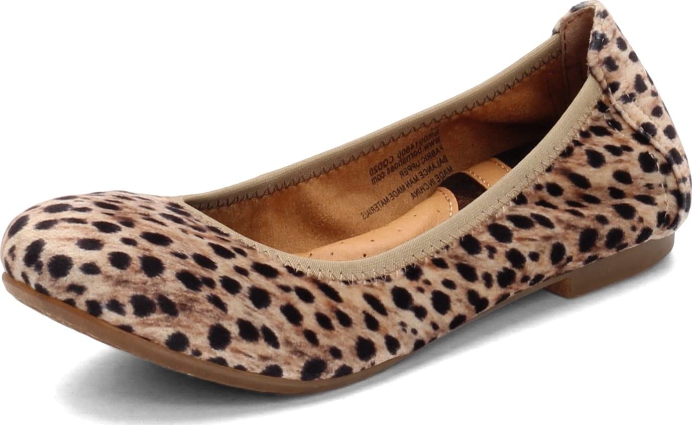 BORN Women's Julianne Comfortable Ballet Flat Shoes for Casual Wear, Office & Everyday Use