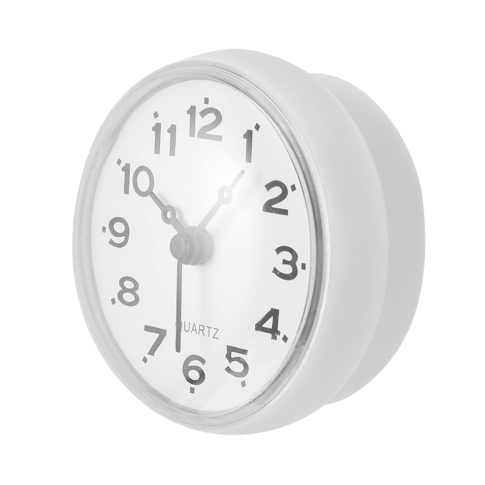 Waterproof Digital Wall Clock with Silent Alarm - Bathroom, Kitchen, Bedroom Timer for Home & Office Use
