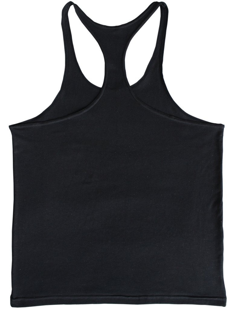 Men's Gym Tank Top - Bodybuilding Stringer Vest for Workout & Fitness - Breathable Cotton Sportswear - Perfect for Weightlifting, Running & Gym Training
