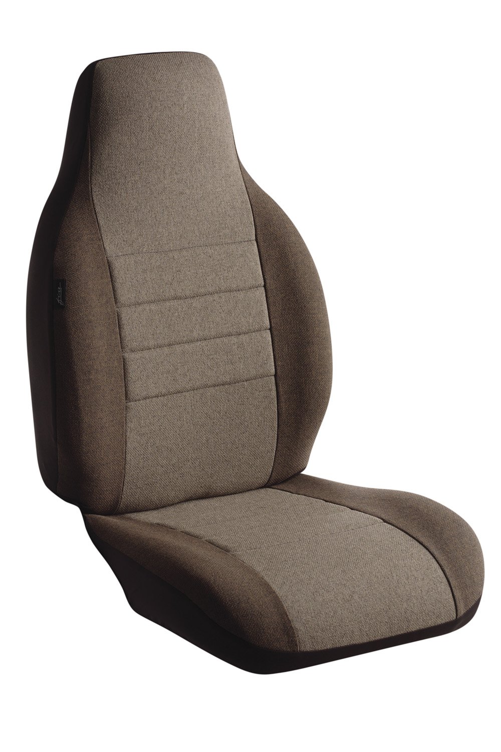 Fia OE37-22 Taupe Custom Fit Front Bench Seat Cover - Premium Tweed Fabric, Universal Car Seat Protector for Trucks & SUVs | Perfect for Road Trips, Daily Commute & Pet Protection