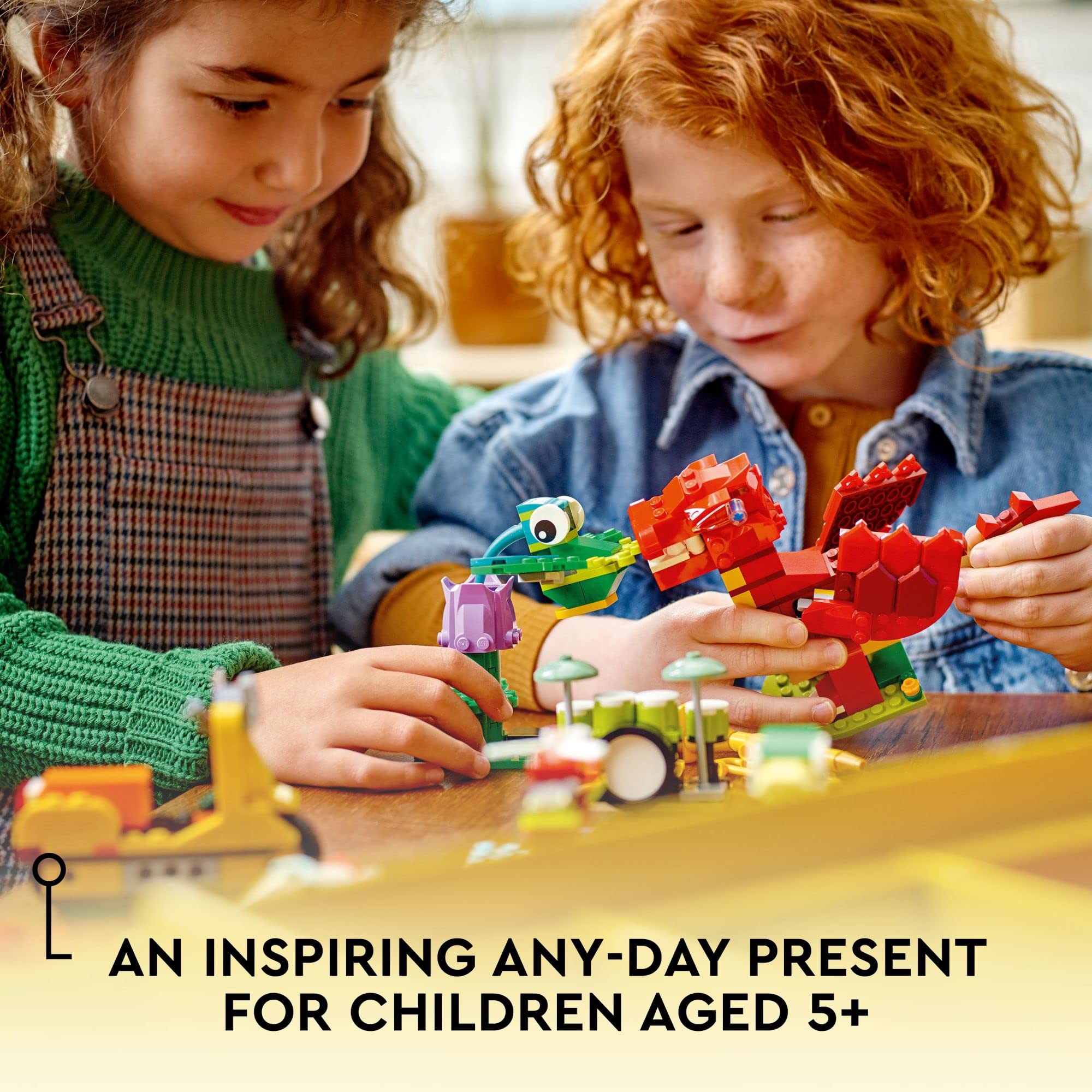 LEGO Classic Creative Building Toy Set 11020 - 1,601 Pieces Construction Blocks for Kids Ages 5+ | STEM Learning, Family Bonding & Creative Play | Perfect for Birthday Gifts, Classroom Activities & DIY Projects