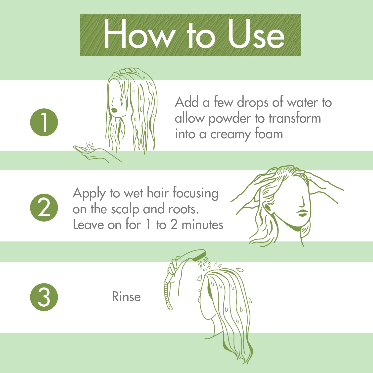 Klorane Oil Control 2-in-1 Mask & Shampoo Powder with Nettle & Clay for Oily Hair & Scalp | Deep Cleansing Powder-to-Foam Treatment | Paraben, Silicone & Sulfate Free | Biodegradable & Vegan | Perfect for Travel & Gym Use