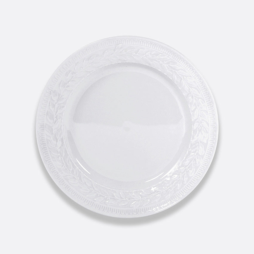 Bernardaud Louvre Plate - Fine French Porcelain Dinner Plate for Elegant Dining & Home Decor - Perfect for Restaurants, Weddings & Special Occasions