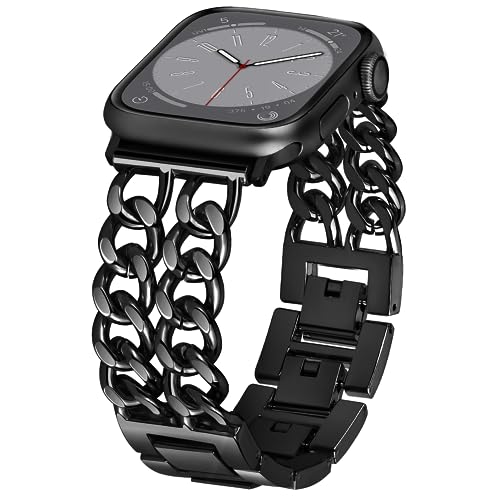 Double Chain Unique Black
