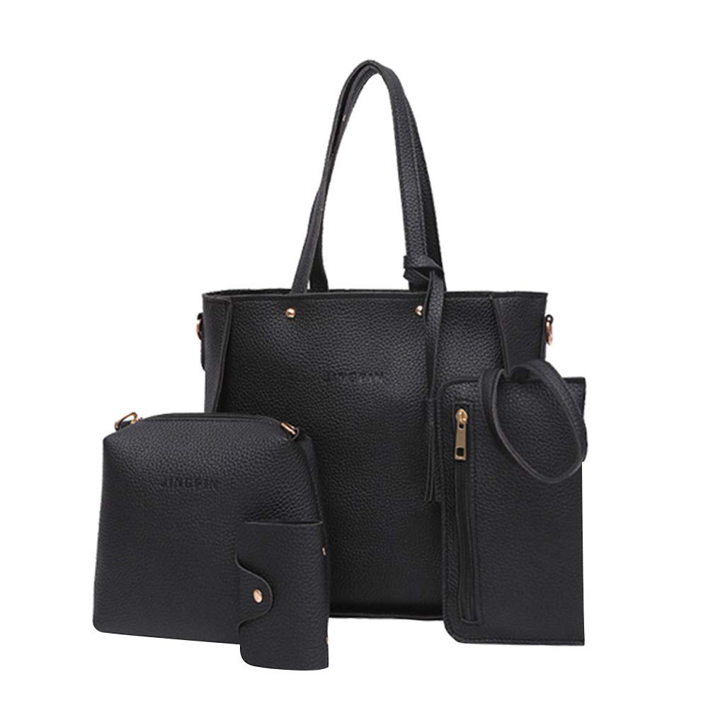 Stylish Large Tote Bags for Women - Multipurpose Crossbody Shoulder Bag Set with Purse Organizer Insert | Perfect for Work, Travel, Shopping and Daily Use #144