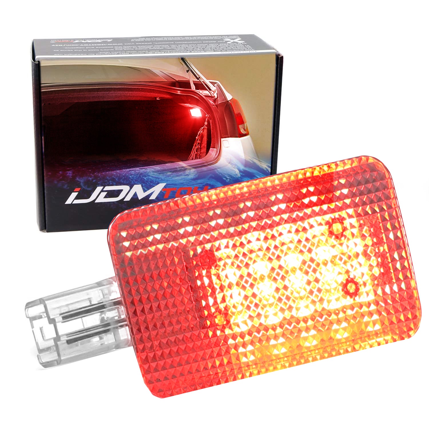 2W High Power Blue LED Trunk Cargo Light Assembly for Lexus & Toyota - Durable Interior Lighting for Cars, Trucks, SUVs & Nighttime Visibility