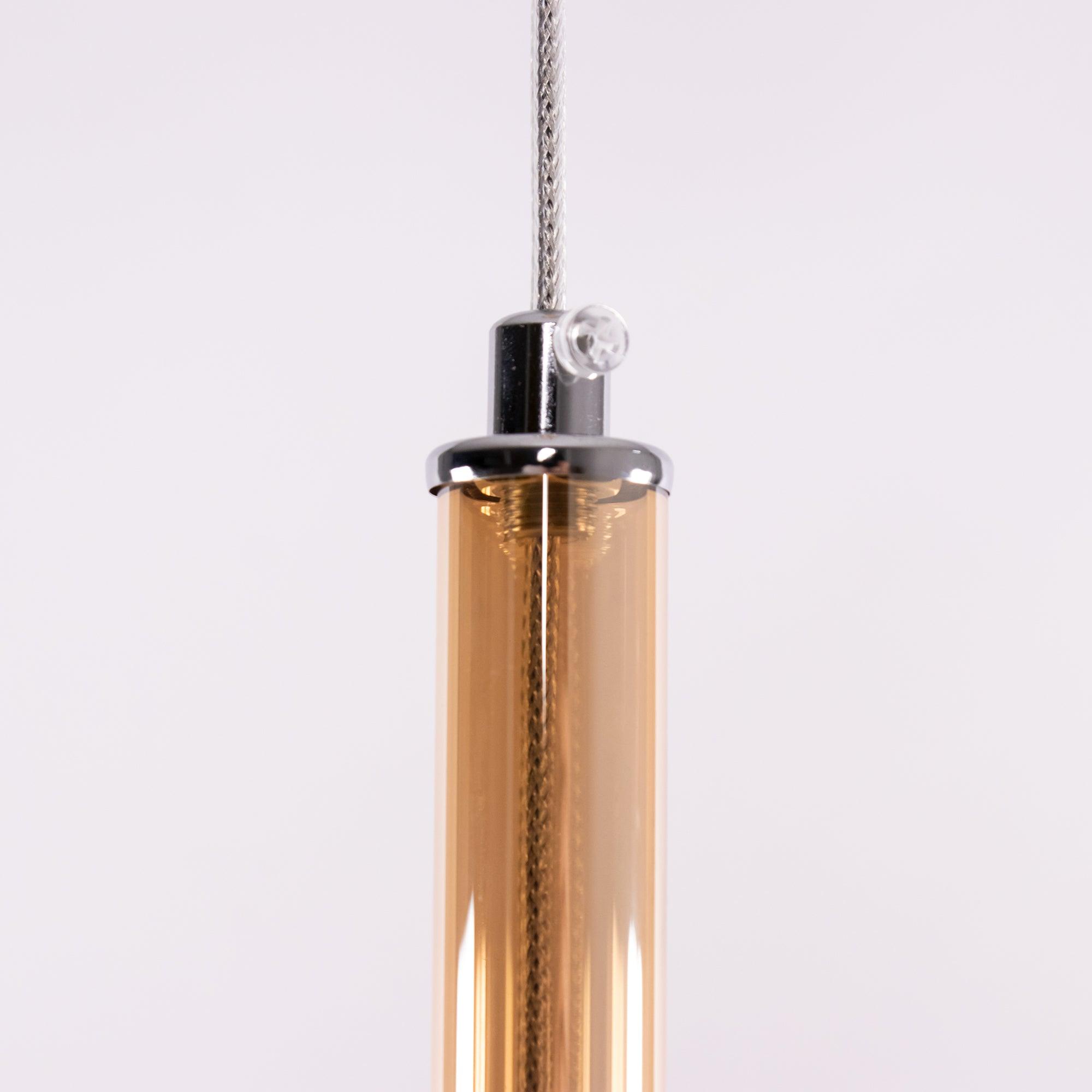 Modern Glo Pendant Light - Elegant Hanging Fixture for Kitchen Island, Dining Room & Bedroom - Dimmable LED Chandelier with Adjustable Height - Perfect for Home Decor & Interior Lighting