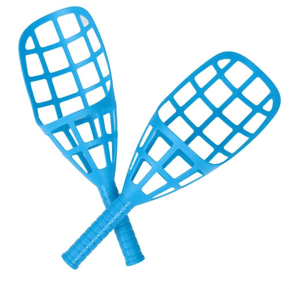 **Scoop Ball Game Set - 2 Rackets & 1 Ball for Kids Outdoor Sports, Toss & Catch Fun, Group Activities, Exercise & Play - Perfect for Backyard, Park, and Beach Games**