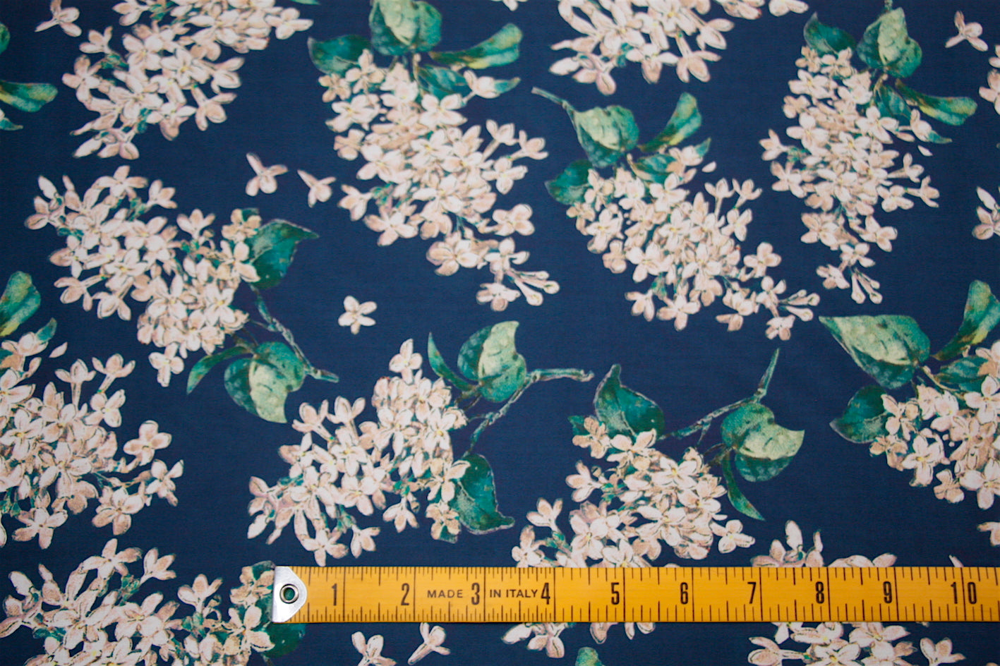 Liberty of London Archive Lilac Navy Floral Print Fabric - Perfect for Dresses, Scarves & Home Decor
