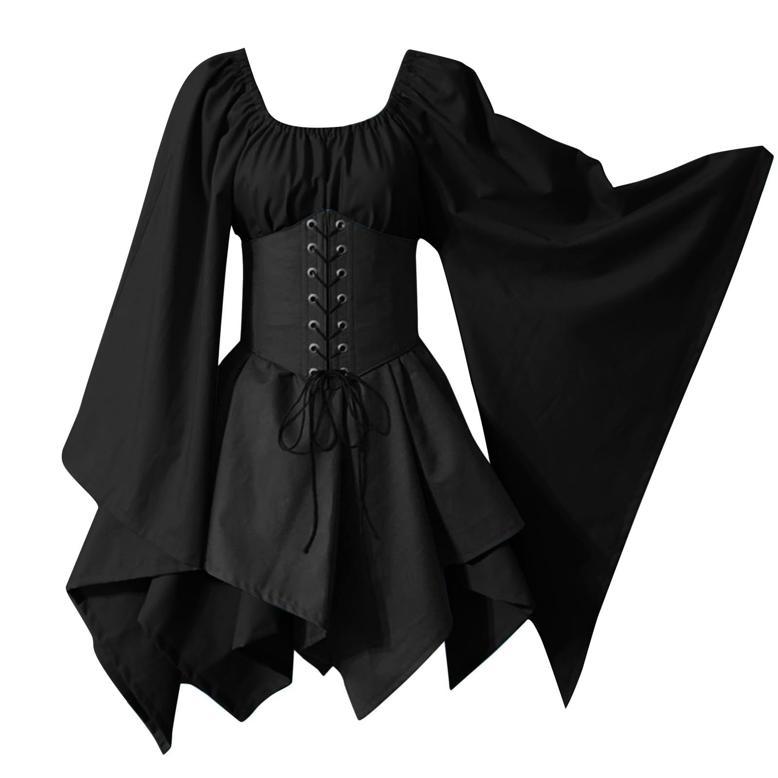 Medieval Corset Dress for Women - Renaissance Fairy Costume for Parties & Cosplay