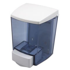 (6 Pack) IMP9330 ClearVu 30 oz Liquid Soap Dispenser - Black/White - 4.5