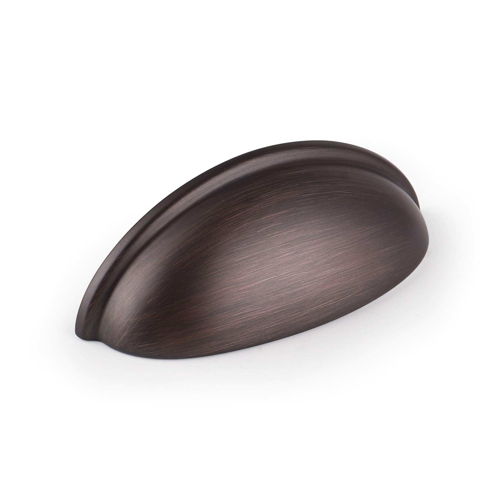 50 Pack 3 Inch Oil Rubbed Bronze Cabinet Cup Pulls - Kitchen & Dresser Drawer Handles for Cabinets, Cupboards & Bedroom Furniture (Easy Installation, Durable Hardware) - Perfect for Kitchen Remodel, Bathroom Vanity & Furniture Upgrade