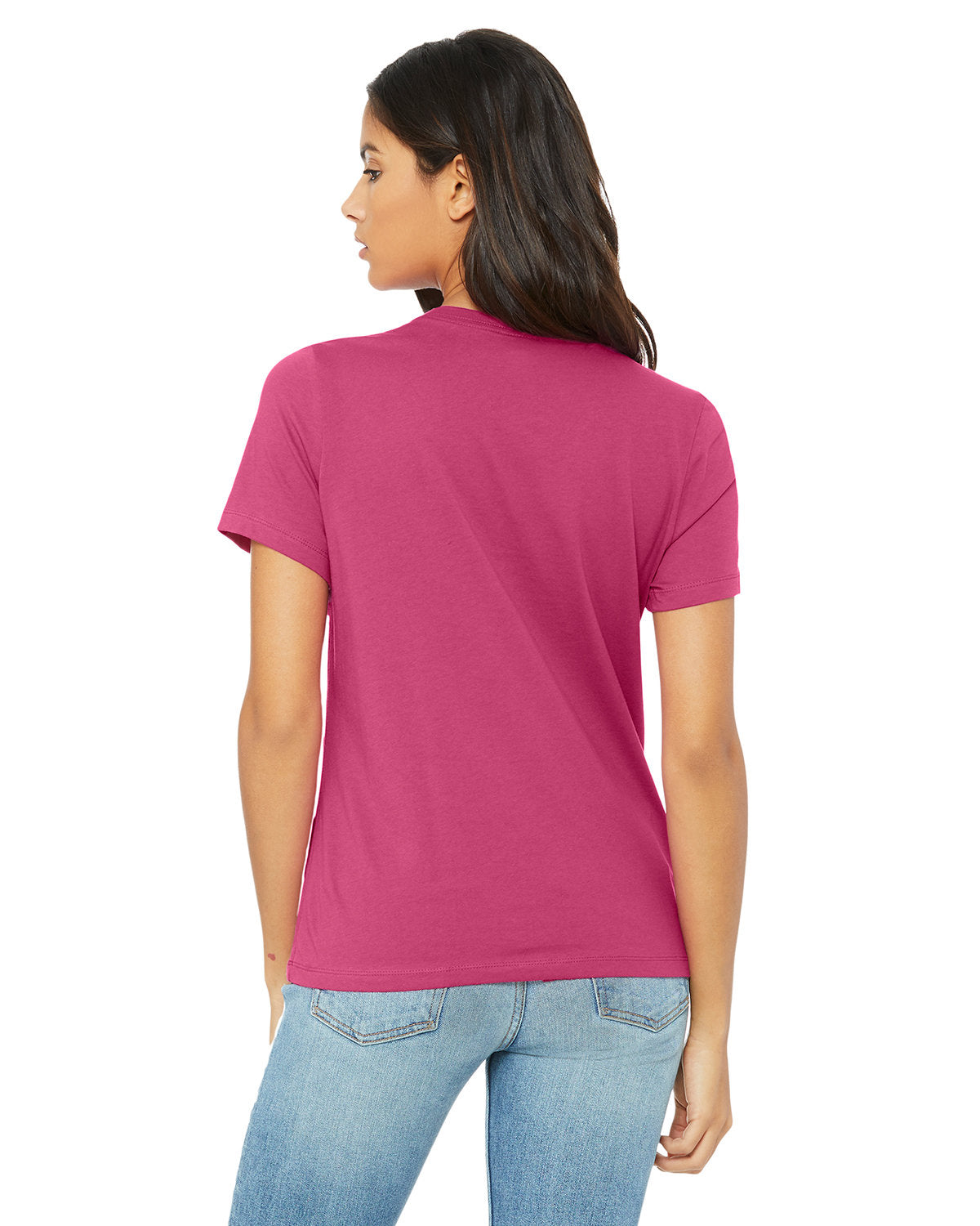 Bella + Canvas B6400 Women's Relaxed Fit Jersey Short Sleeve T-Shirt - Soft Cotton Tee for Casual Wear, Workout & Everyday Comfort