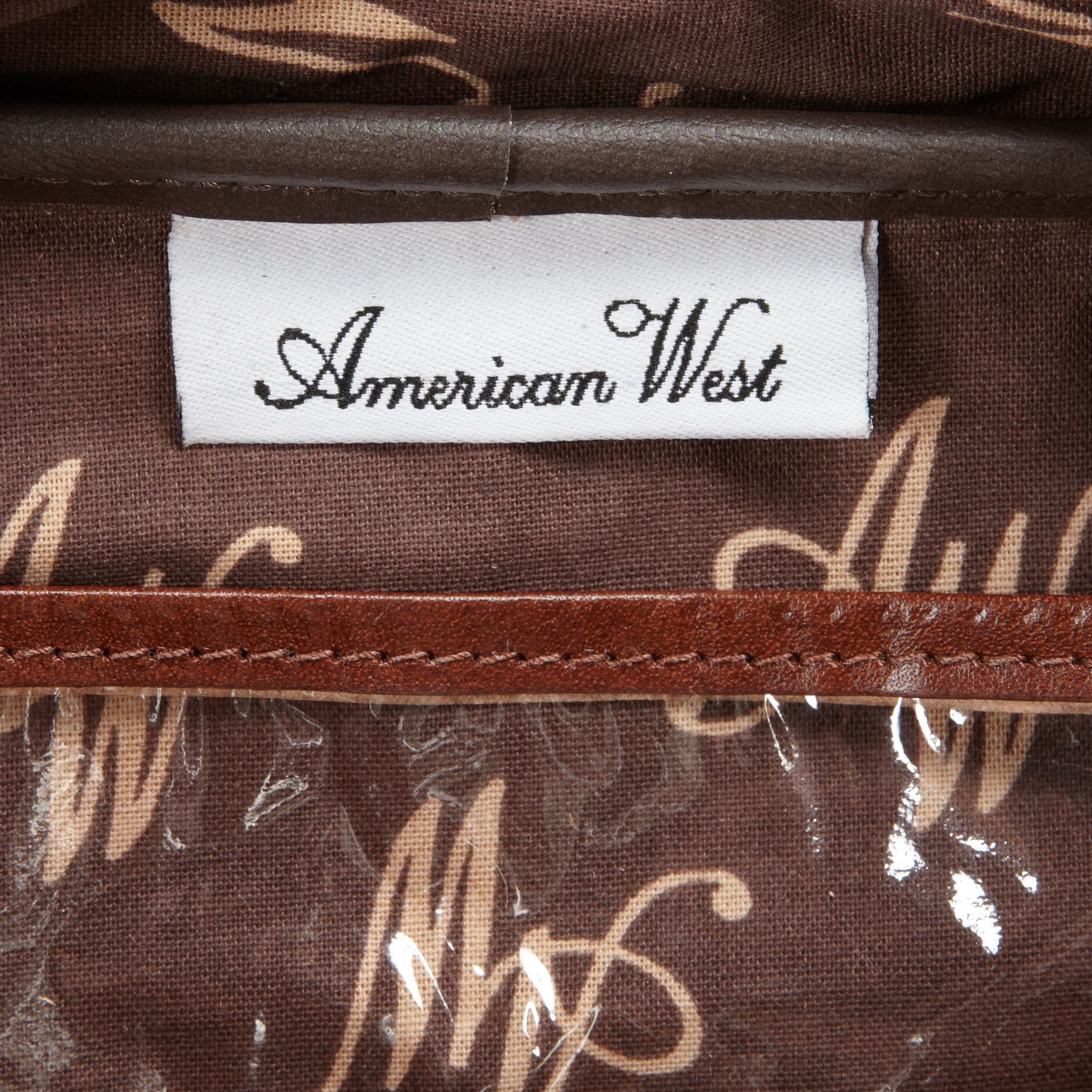 Vintage Leather Shaving Kit for Men - American West Style Toiletry Travel Bag - Perfect for Grooming, Camping & Adventure Trips