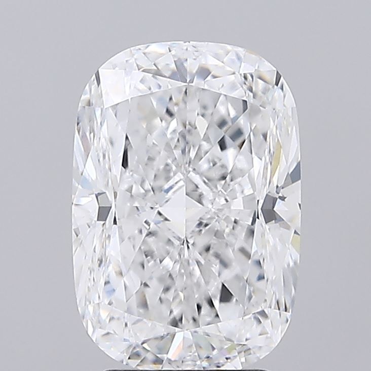 3.71 Carat D Color VVS2 Clarity Cushion Cut Lab-Grown Diamond - Perfect for Engagement Rings & Luxury Jewelry