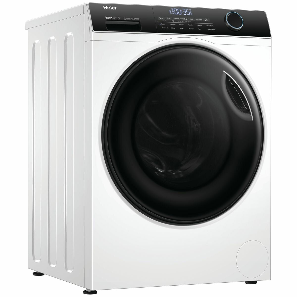 Haier 500 Series 9.5kg Front Load Washing Machine with Steam Function HWF95AN1 - Perfect for Small Apartments & Energy-Efficient Laundry
