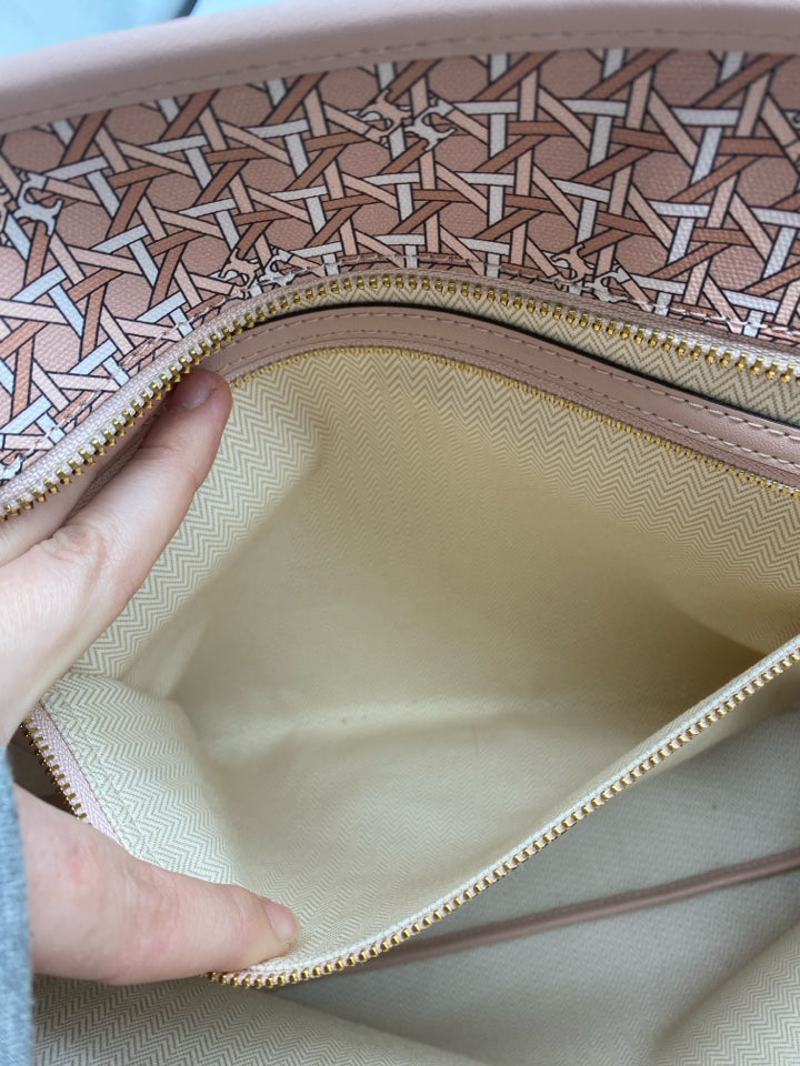 Tory Burch Ever Ready Zip Tote Bag - Stylish Leather Handbag for Women, Spacious Work Tote with Zip Closure - Perfect for Office, Travel & Everyday Use