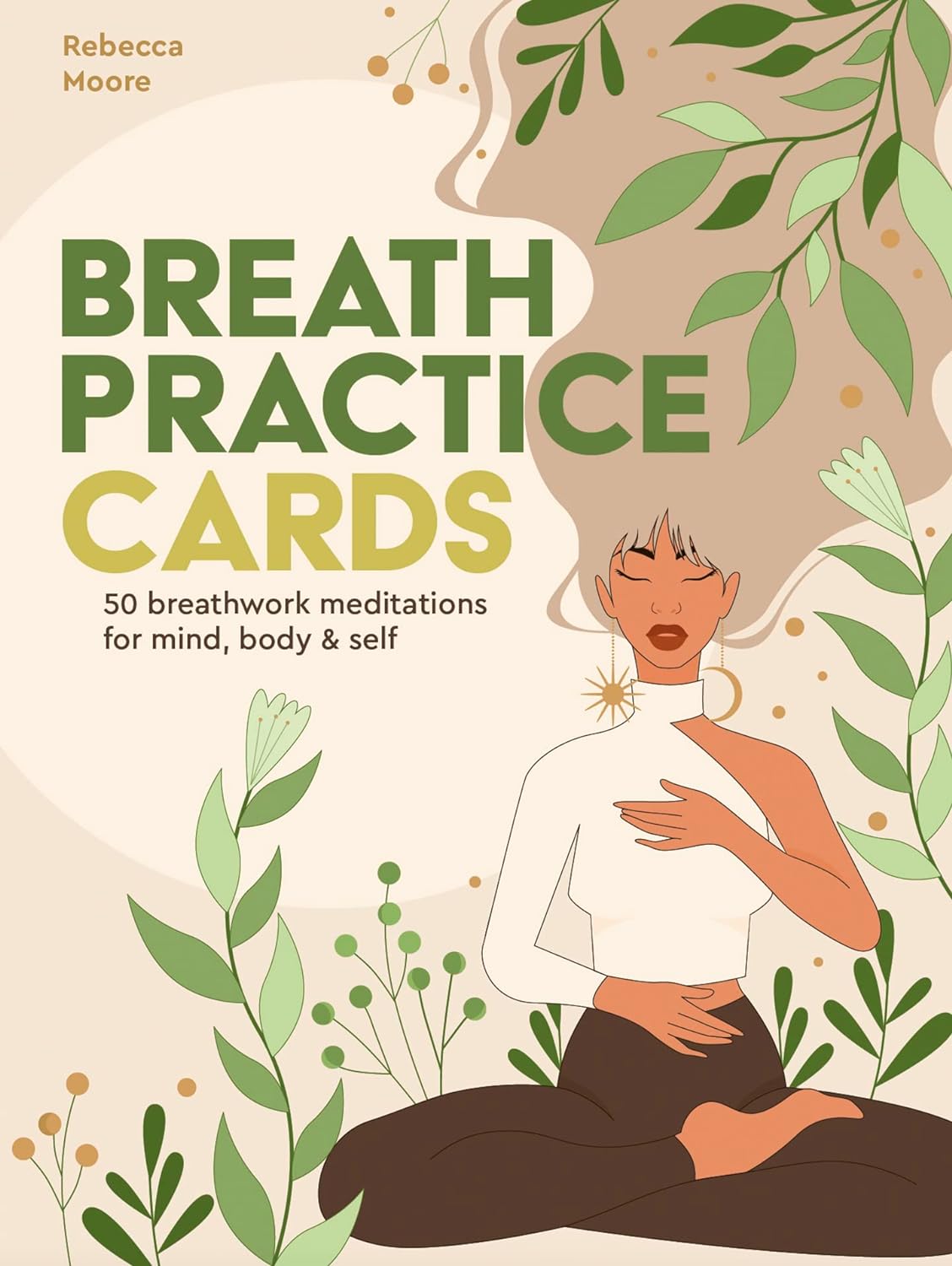 Breath Practice Cards: 50 Mindful Breathing Exercises for Meditation, Stress Relief & Self-Care - Perfect for Yoga, Mindfulness Training & Relaxation at Home