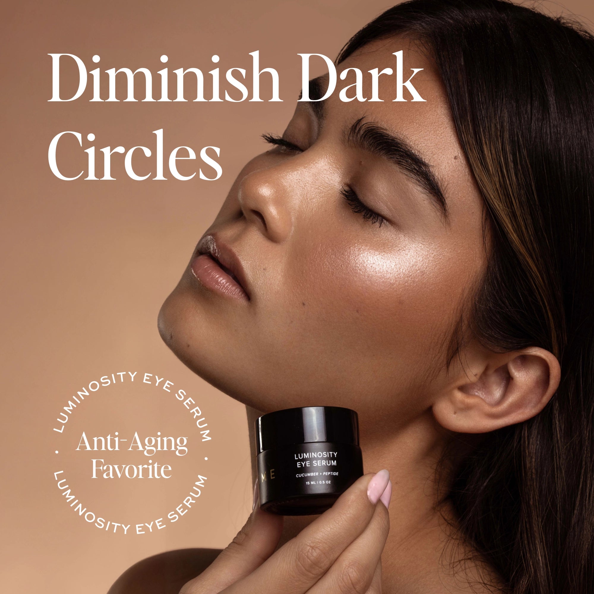 Luminosity™ Eye Serum for Dark Circles & Puffiness - Brightening Anti-Aging Treatment for Under Eyes - Perfect for Morning & Night Skincare Routine