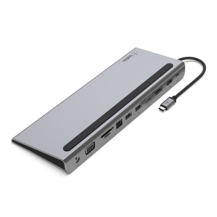 Belkin 11-in-1 USB C Hub with Multiple Ports - Expand Connectivity for MacBook, iPad, Laptop - Perfect for Home Office, Travel & Work from Anywhere