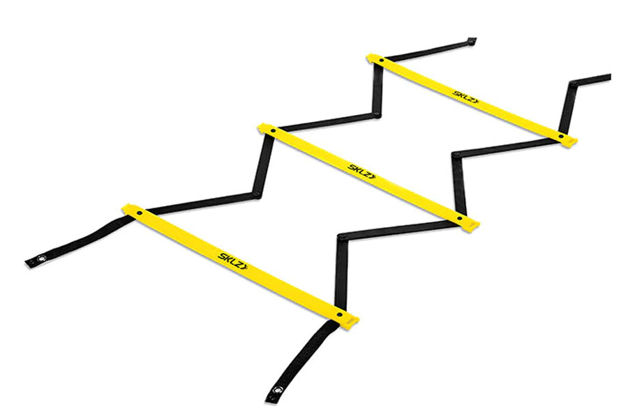 SKLZ Quick Ladder Pro - Adjustable Speed & Agility Training Equipment for Soccer, Football & Basketball | Perfect for Home Gym, Backyard Drills & Team Sports Practice
