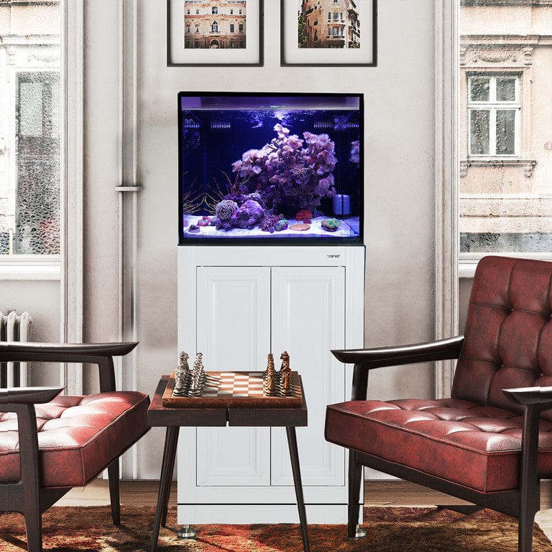 Innovative Marine 40 Gallon Fusion Pro 2 All-in-One (AIO) Saltwater Aquarium Kit - Perfect for Reef Tanks, Nano Coral Systems & Home Office Aquascaping