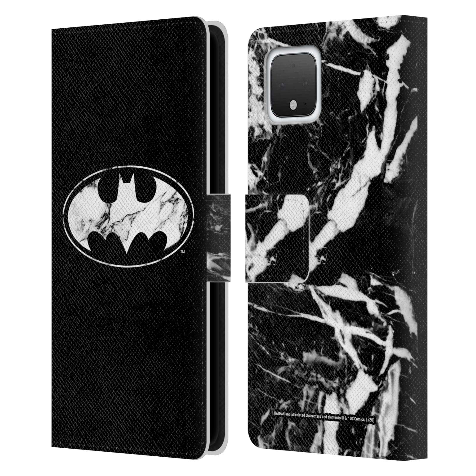 Batman Leather Wallet Case for Google Pixel 4 | DC Comics Licensed | for Work & Travel