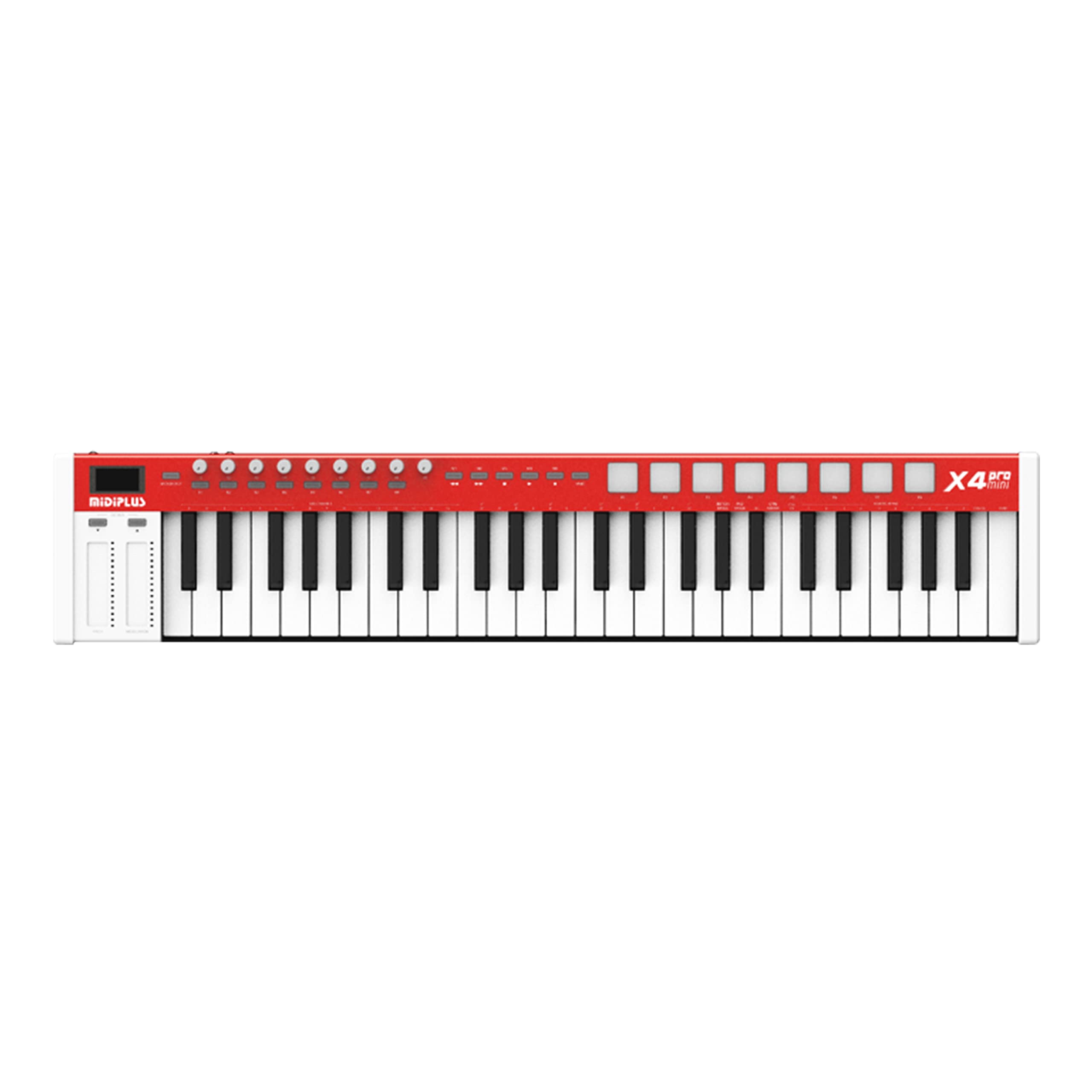MIDIPLUS X4 Pro Mini USB MIDI Keyboard Controller - 25 Key Portable MIDI Controller with USB Connectivity | Perfect for Music Production, Studio Recording & Live Performances