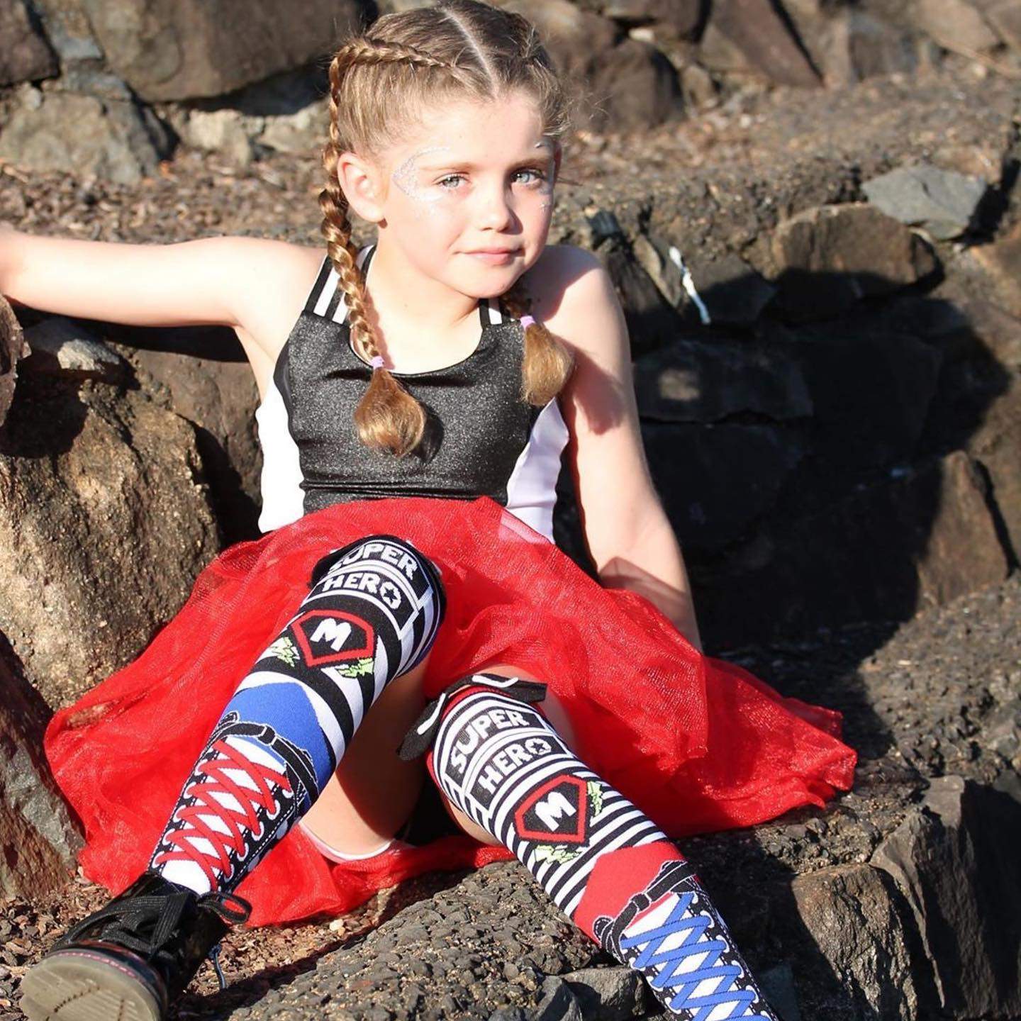 MadMia Superhero Socks for Men & Women - Cool Comic Book Character Socks - Gift for Superhero Fans - Perfect for Cosplay, Halloween & Everyday Wear