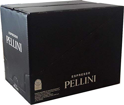 Pellini Luxury Espresso Coffee Capsules | 100% Arabica Single Serve Pods | Magnifico Strong Gold Blend (120 Count) | Perfect for Home & Office Coffee Machines, Gifts for Coffee Lovers