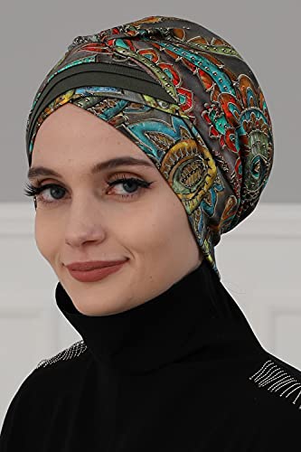 Stylish Cotton Turban Head Wrap for Women - Soft & Breathable Hair Scarf - Perfect for Yoga, Beach, or Everyday Fashion Accessory