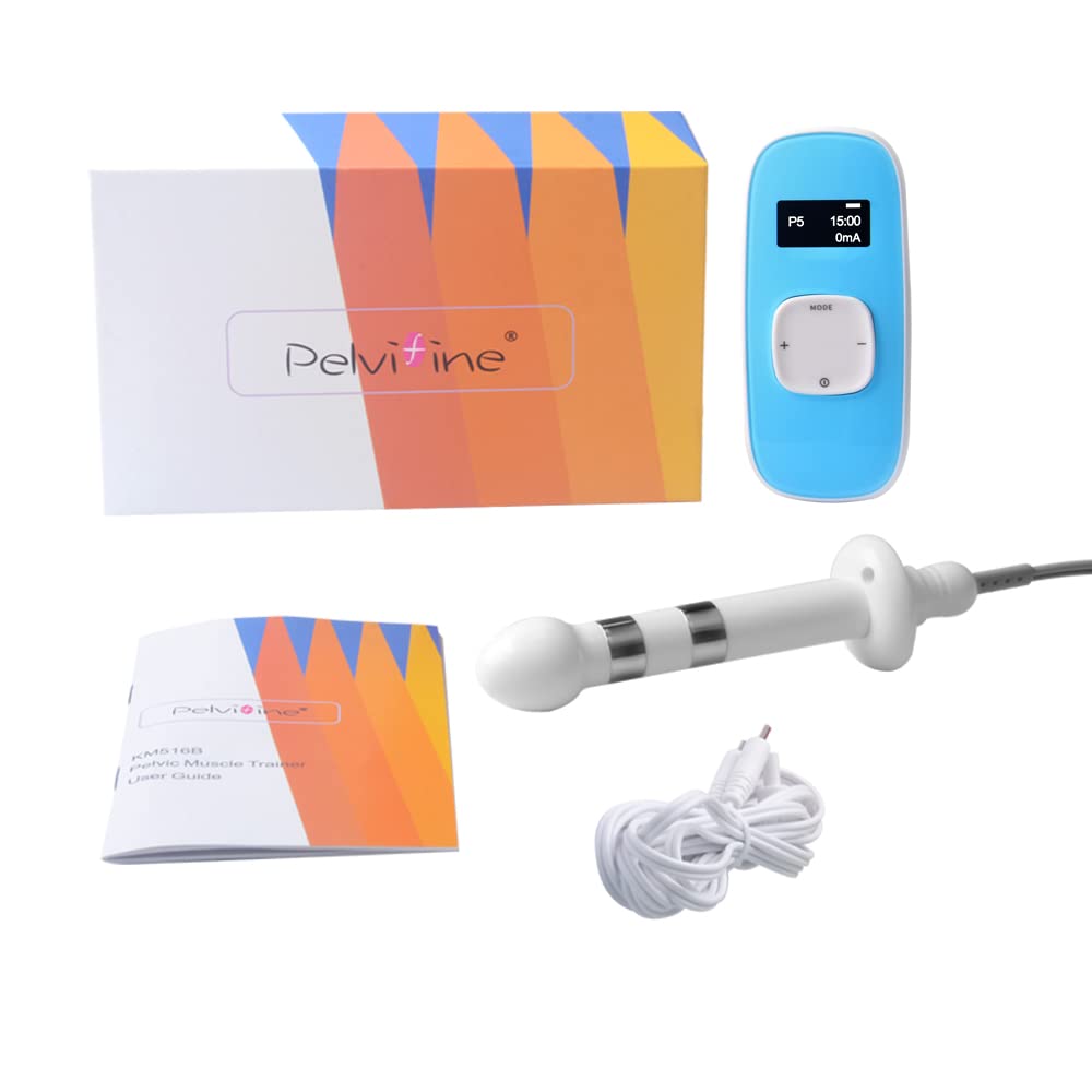 Pelvifine Kegel Toner with AutoKegel Technology - Pelvic Floor Muscle Stimulator for Bladder Control & Incontinence Relief - Includes Probe for Men & Women - Perfect for Postpartum Recovery & Prostate Health (Batteries Not Included)