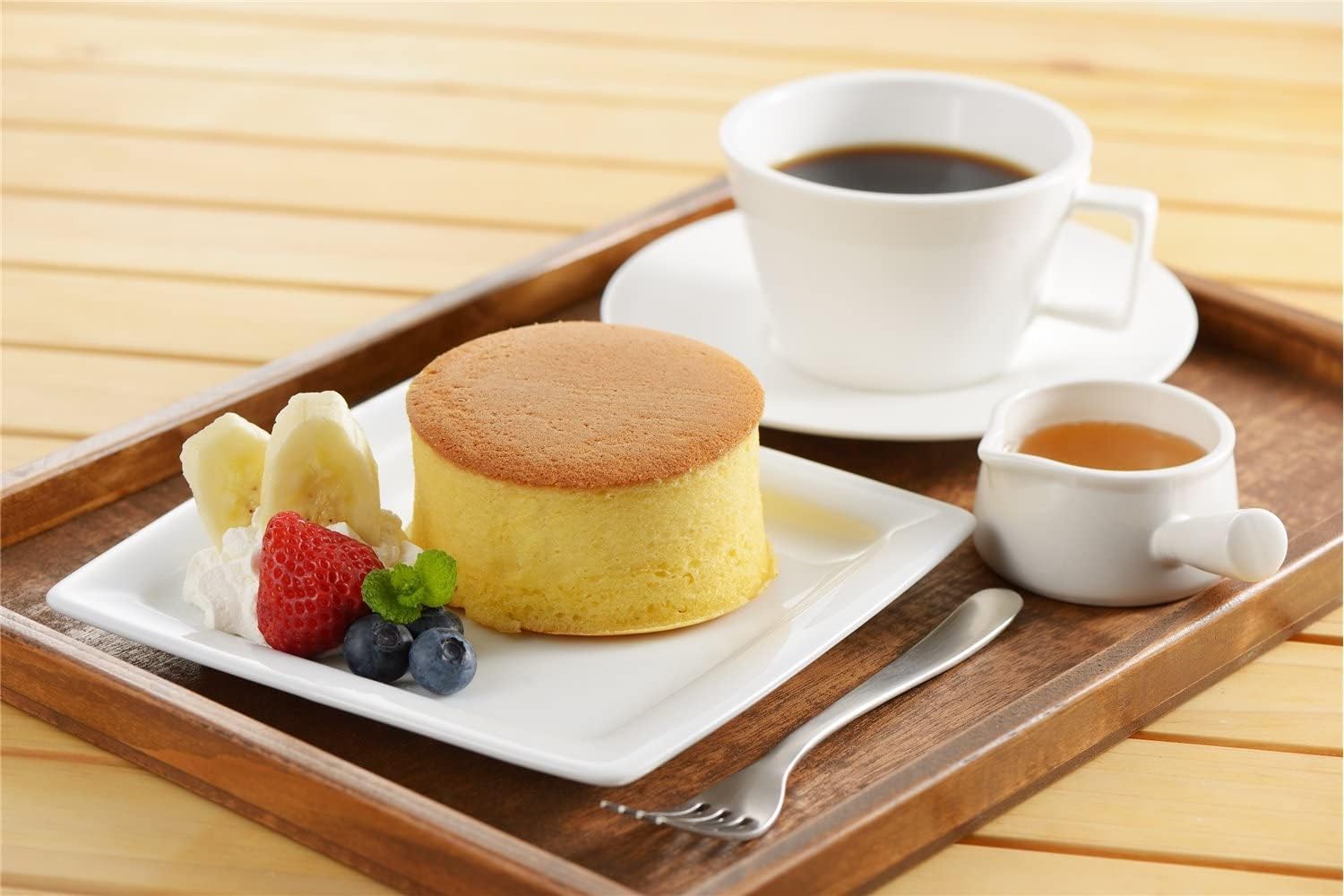 3-Piece Silicone Cake Ring Set - Non-Stick Japanese Souffle Pancake Molds, Egg Frying Rings & Sushi Cake Molds (100mm Diameter) | Perfect for Fluffy Pancakes, Homemade Sushi & Baking