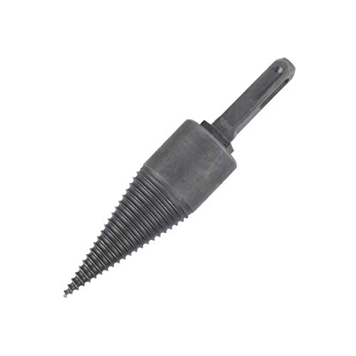 Premium Metal Drill Bit Set - High-Speed Firewood & Log Splitting Screw Cones for Electric Hammer Drills with Square Handle | Ideal for Wood Chopping, DIY Projects & Fireplace Preparation