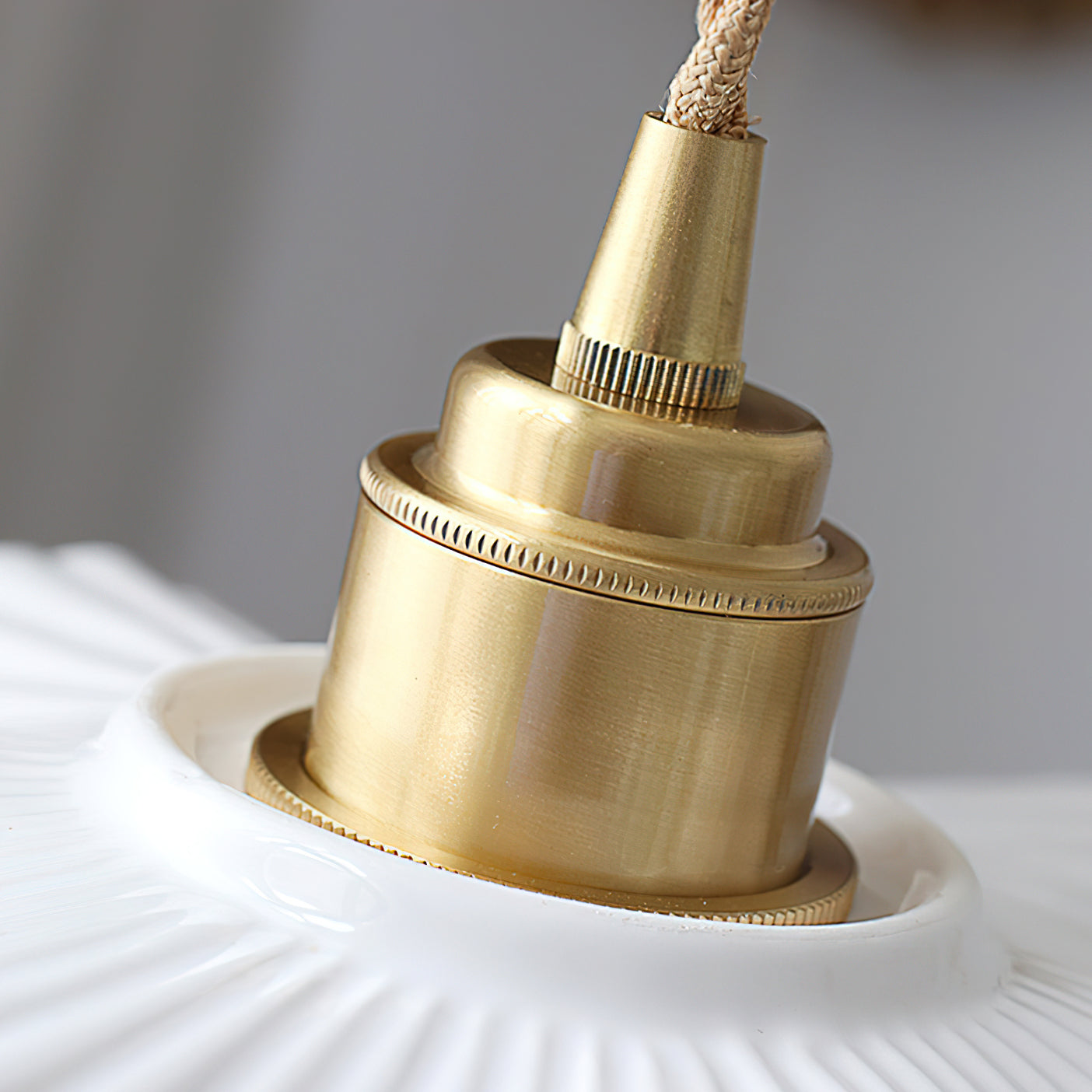 Modern Ceramic Wave Flower Pendant Light - Handcrafted Boho Ceiling Lamp for Living Room, Bedroom & Dining Room Decor