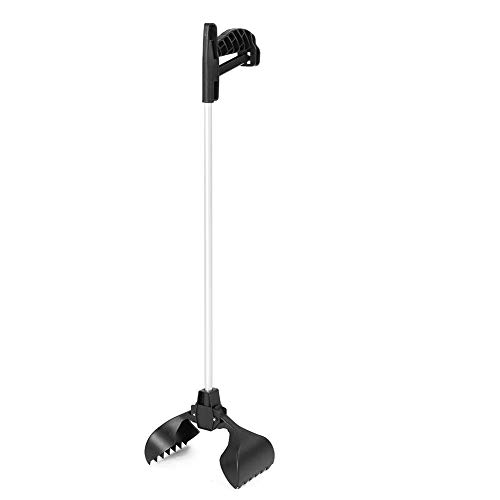 Dog Waste Picker - Heavy Duty Plastic & Metal Pooper Scooper for Dogs - Perfect for Backyard, Park & Outdoor Pet Cleanup