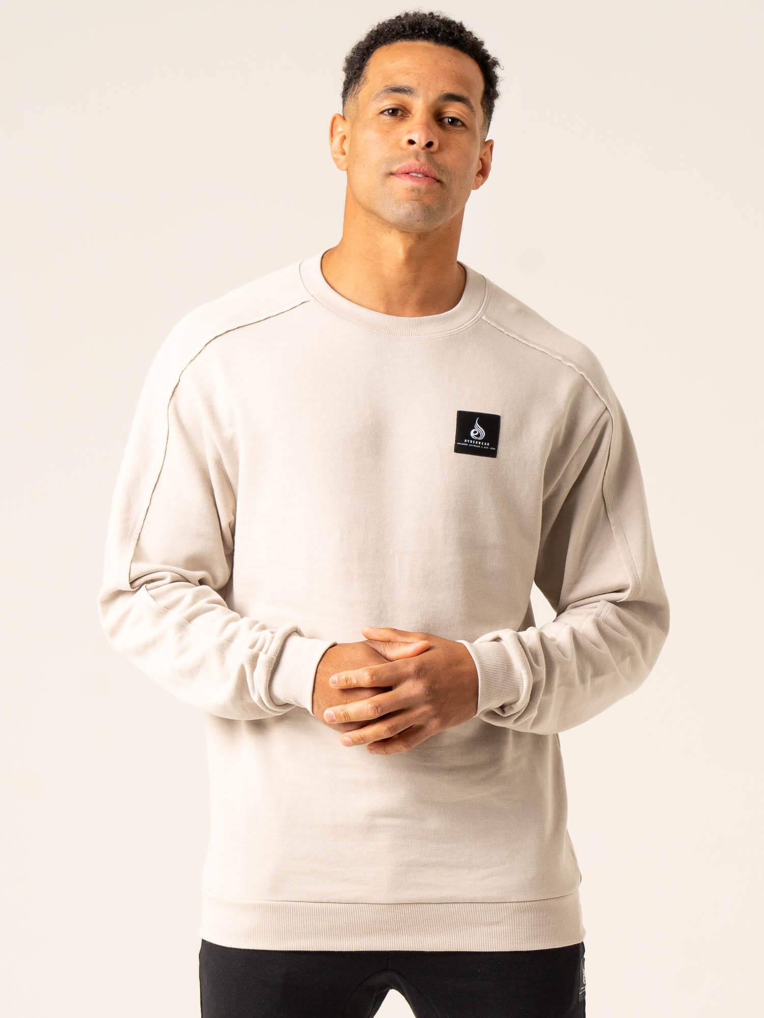 Dynamic Pullover Jumper - Soft Stone Color Casual Sweater for Women & Men | Perfect for Fall Layering, Outdoor Activities & Cozy Home Wear